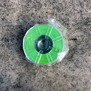 Green Decent ASA-GF glass-fiber reinforced 3D printer filament spool