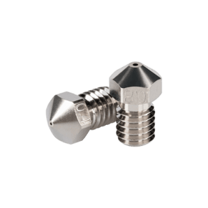 Runice nickel-plated copper V6 nozzle for 1.75mm filament, available in 0.40, 0.60, and 0.80mm orifice sizes