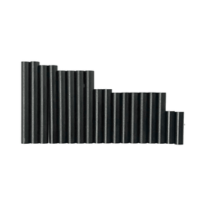 Black anodized aluminum 5 mm Voron V2.4 and Trident pins mod kit arranged by length