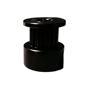 Black Runice RLA16-2GT-6-C-P5-H15.5 16T GT2 timing pulley with 5 mm bore for 6 mm belts